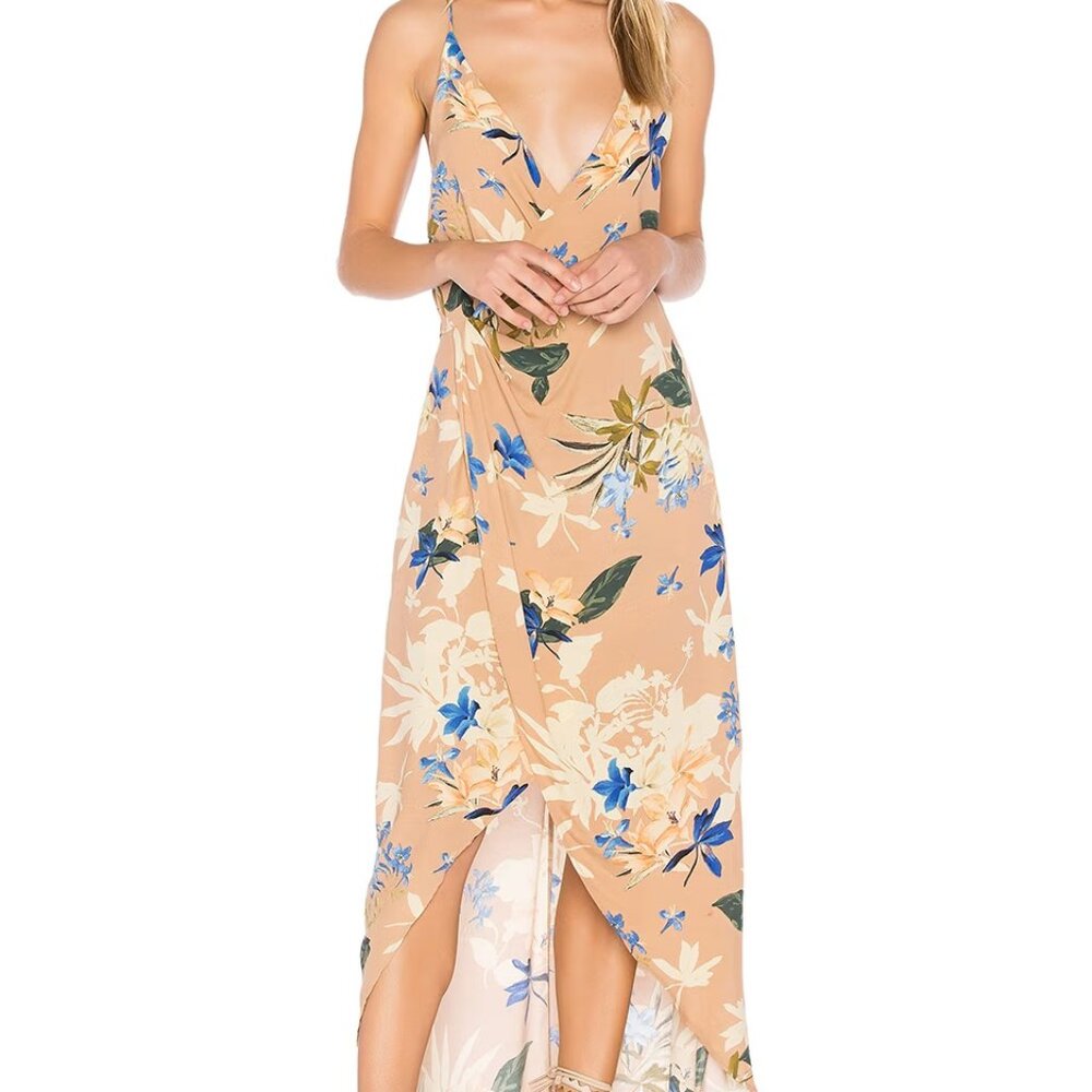 ASTR Floral Print Penelope Dress, Size M